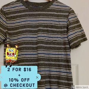 Cat & Jack Boys Short Sleeve T-Shirt w/ Stripes